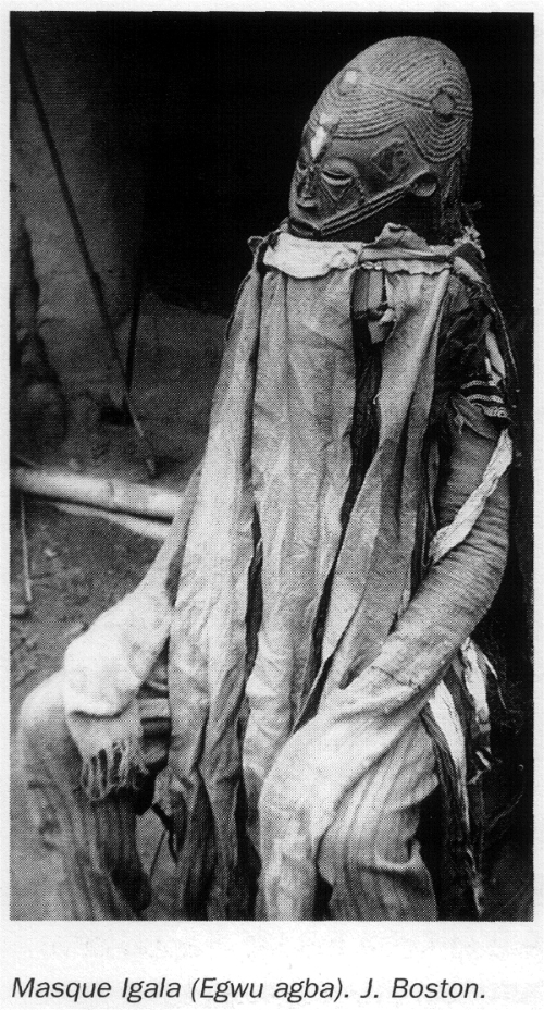 IGALA: ritual mask  "Egwu Agba"