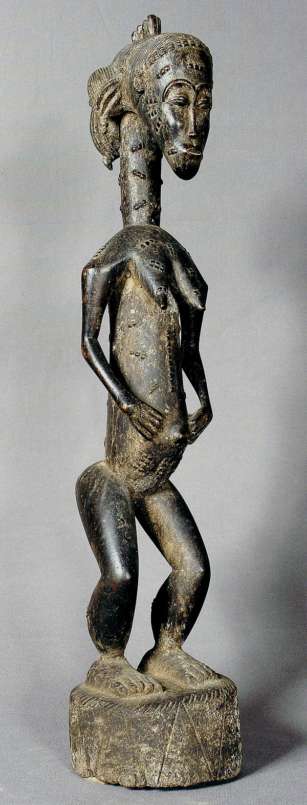 BAOULE: figura femminile. h cm 80