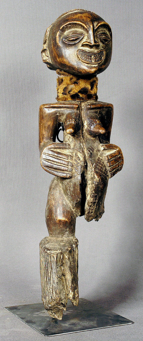SONGYE: figura di antenata. h cm 67
