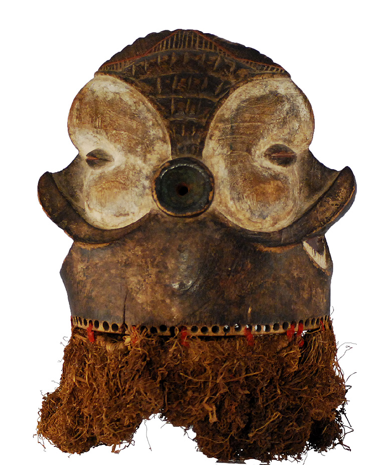 YAKA- Repubblica Democratica del Congo (ex Zaire) - Maschera Casco Janus