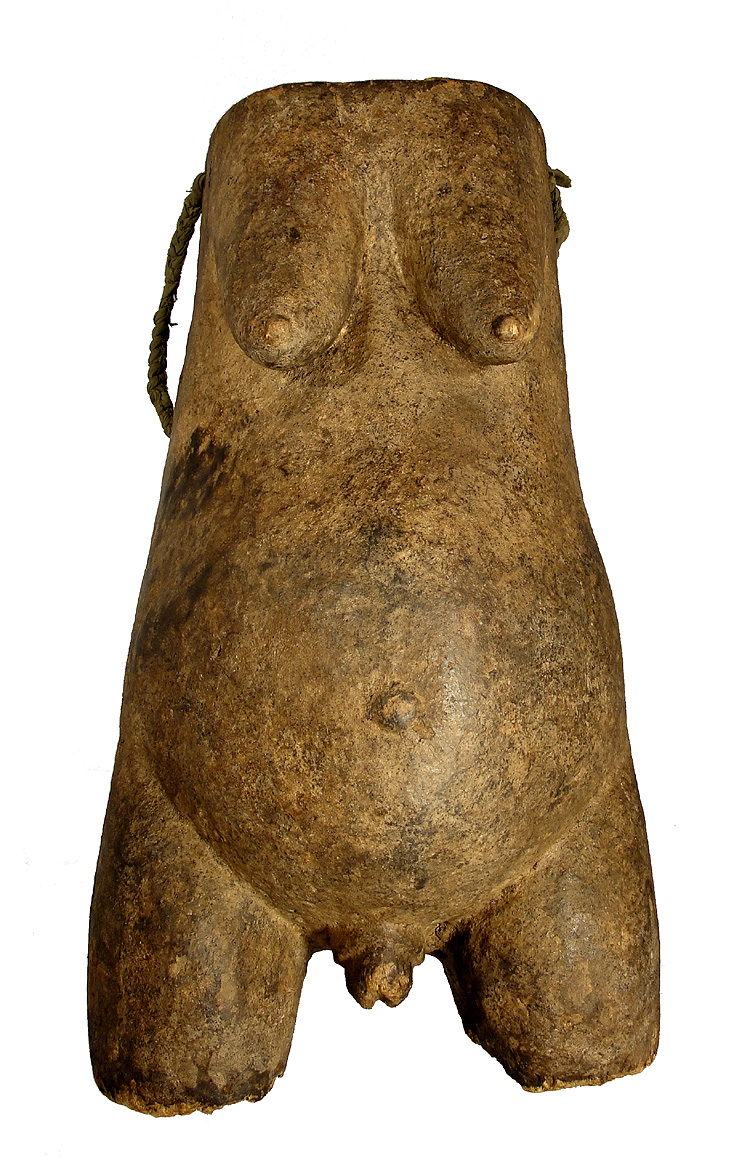YORUBA - Nigeria - Maschera ventrale per il rituale della fertilit