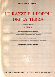 LE RAZZE E I POPOLI DELLA TERRA - RENATO BIASUTTI