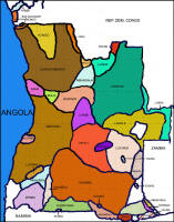 I principali gruppi etnici dell'Angola