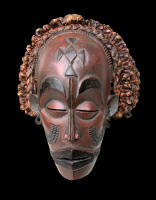 Maschera facciale  " Pwo " - Chokwe - Angola / D. R. Congo