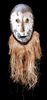 Maschera  " Lukwakongo " - Lega  (Rega / Warega) : Regione del Kivu,  D. R. Congo