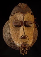 Maschera cimiero  " Kiavia " - Mambila : Regione dell'Adamaua, confine Nigeria-Camerun