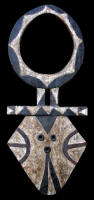 Maschera "Bedu"- Nafana, Kulango, Hwela : Regione di Bondoukou, Costa d'Avorio.