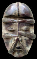 Maschera facciale "Gla" - Nyabwa / Beté - Regione Centro-Occidentale della Costa d'Avorio