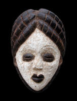 Maschera facciale  " Mukudji " - Shira/Punu/Lumbo: Gabon