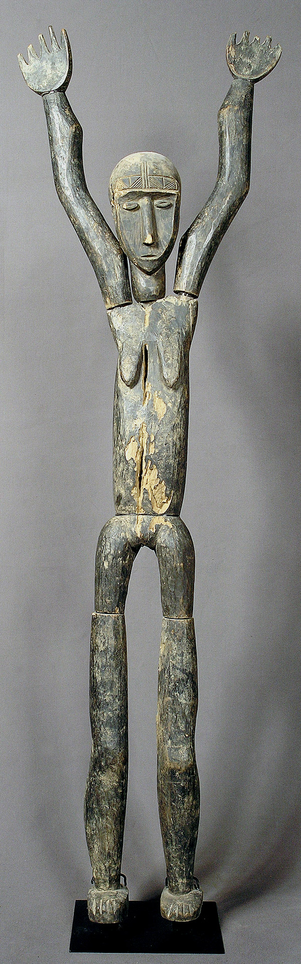 LENGOLA: figura femminile "ubanga nyama". h cm 153