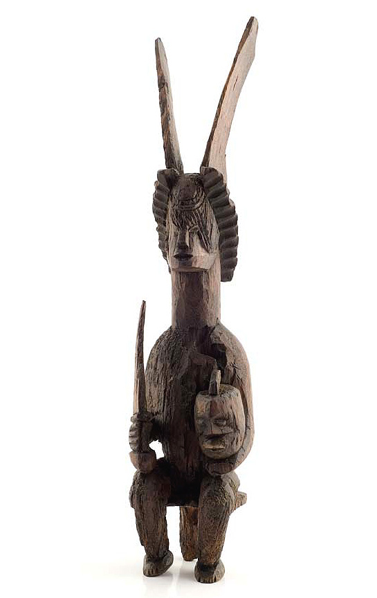 IGBO (IBO) - Nigeria Sud-Est - Statua Altare Personale "IKENGA"
